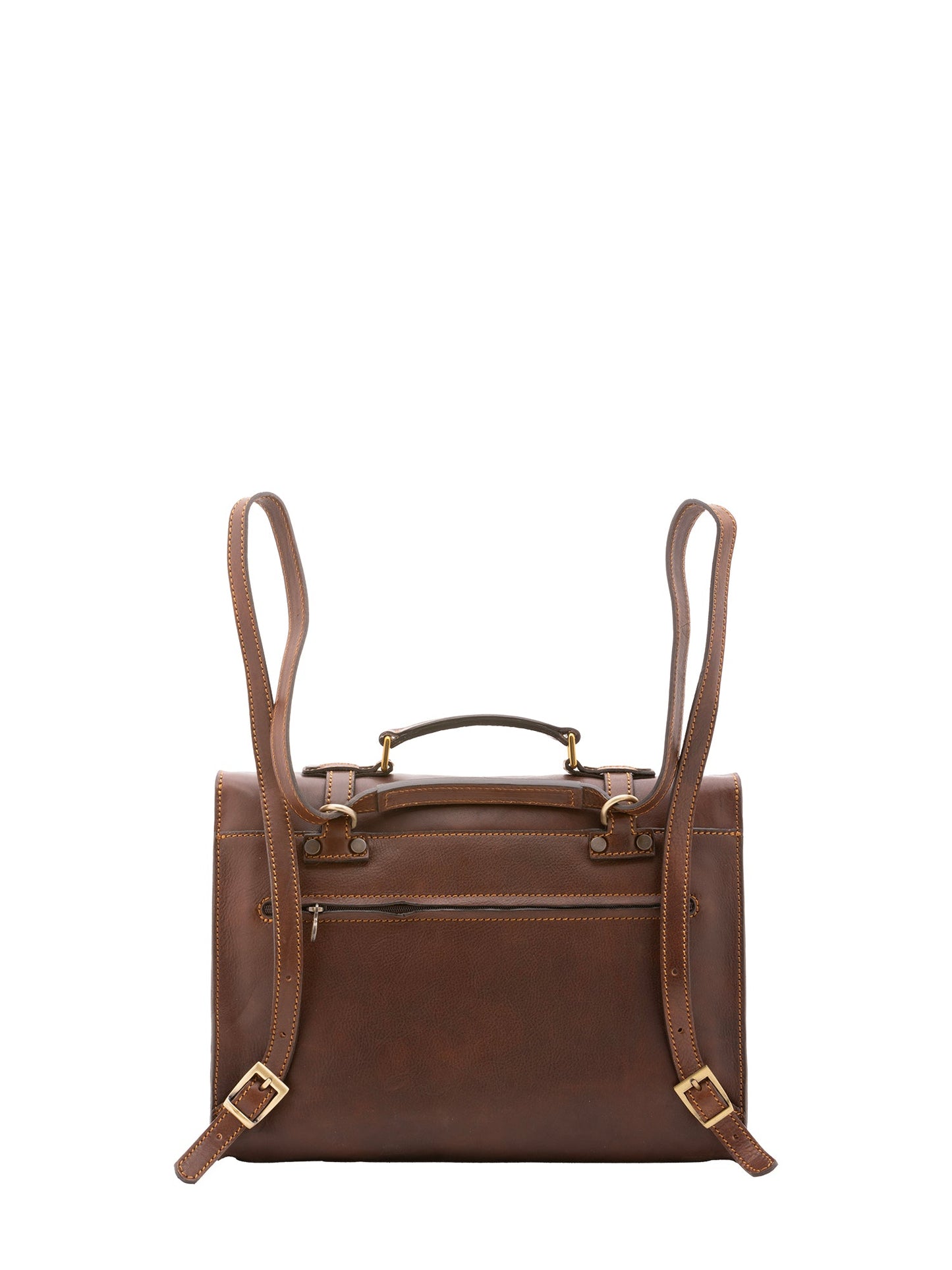 Zaino unisex In Vera pelle Made in Italy 37x28x9 cm