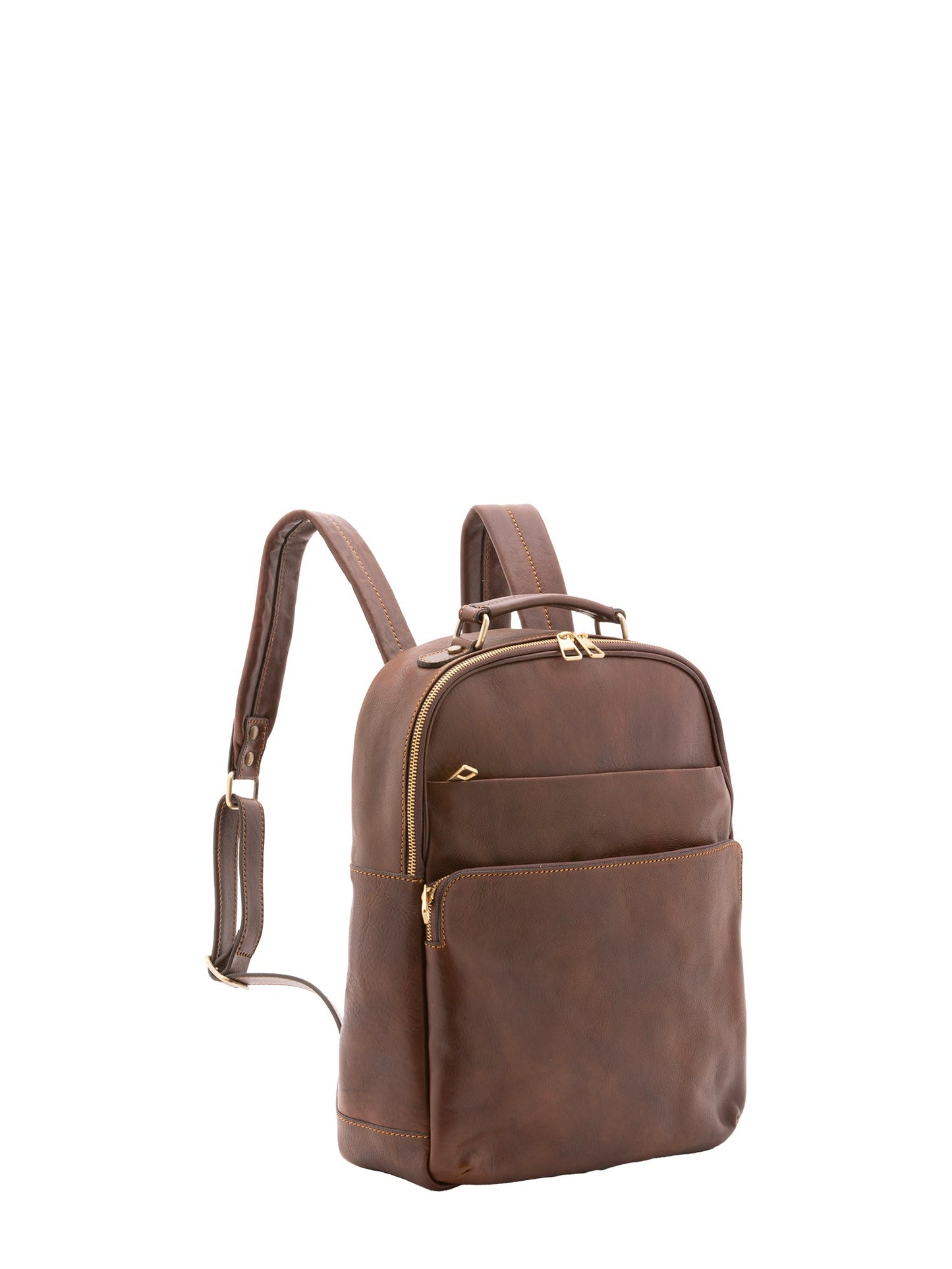 Zaino unisex In Vera pelle Made in Italy 39x31x10 cm