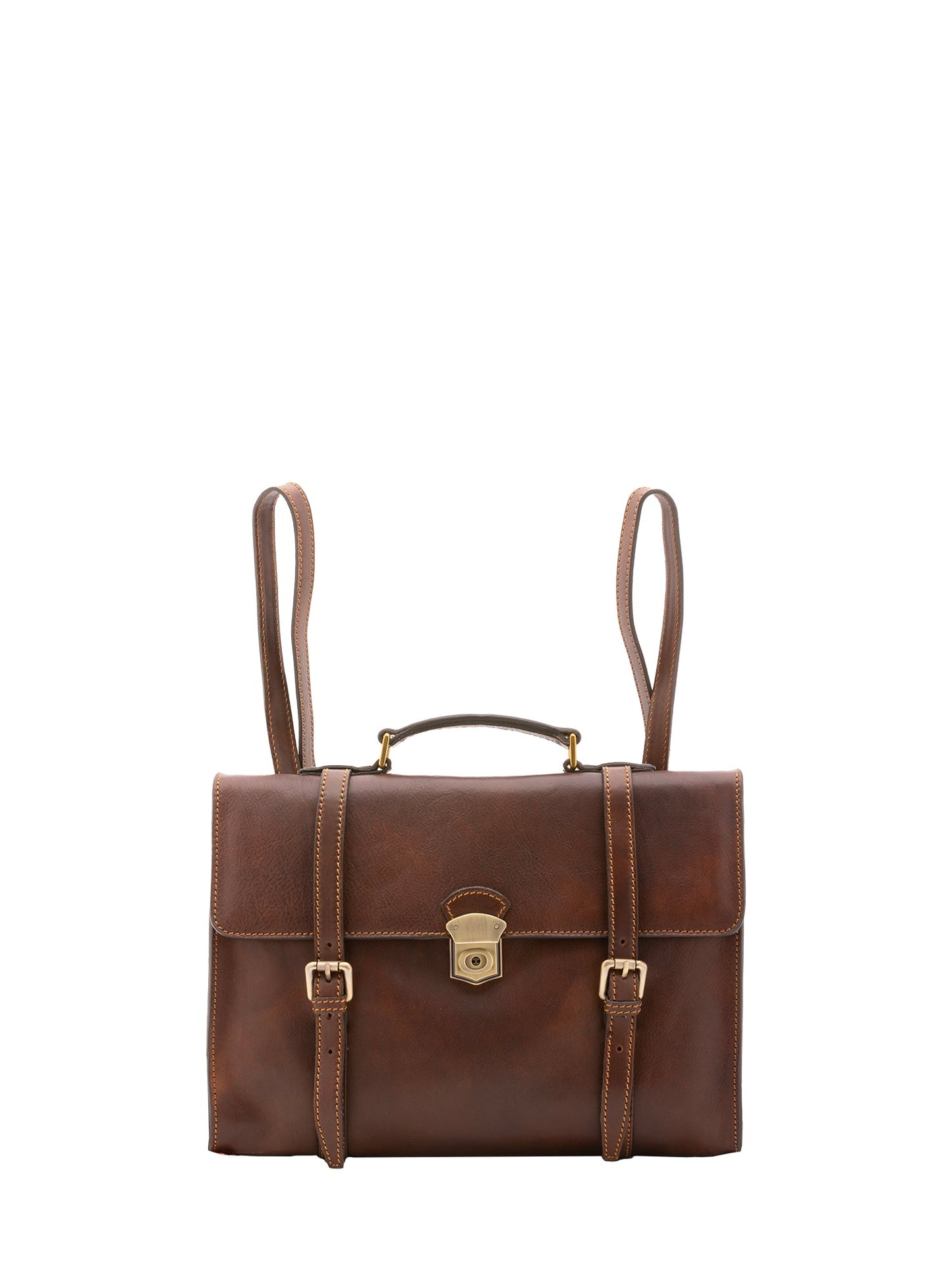 Zaino unisex In Vera pelle Made in Italy 37x28x9 cm