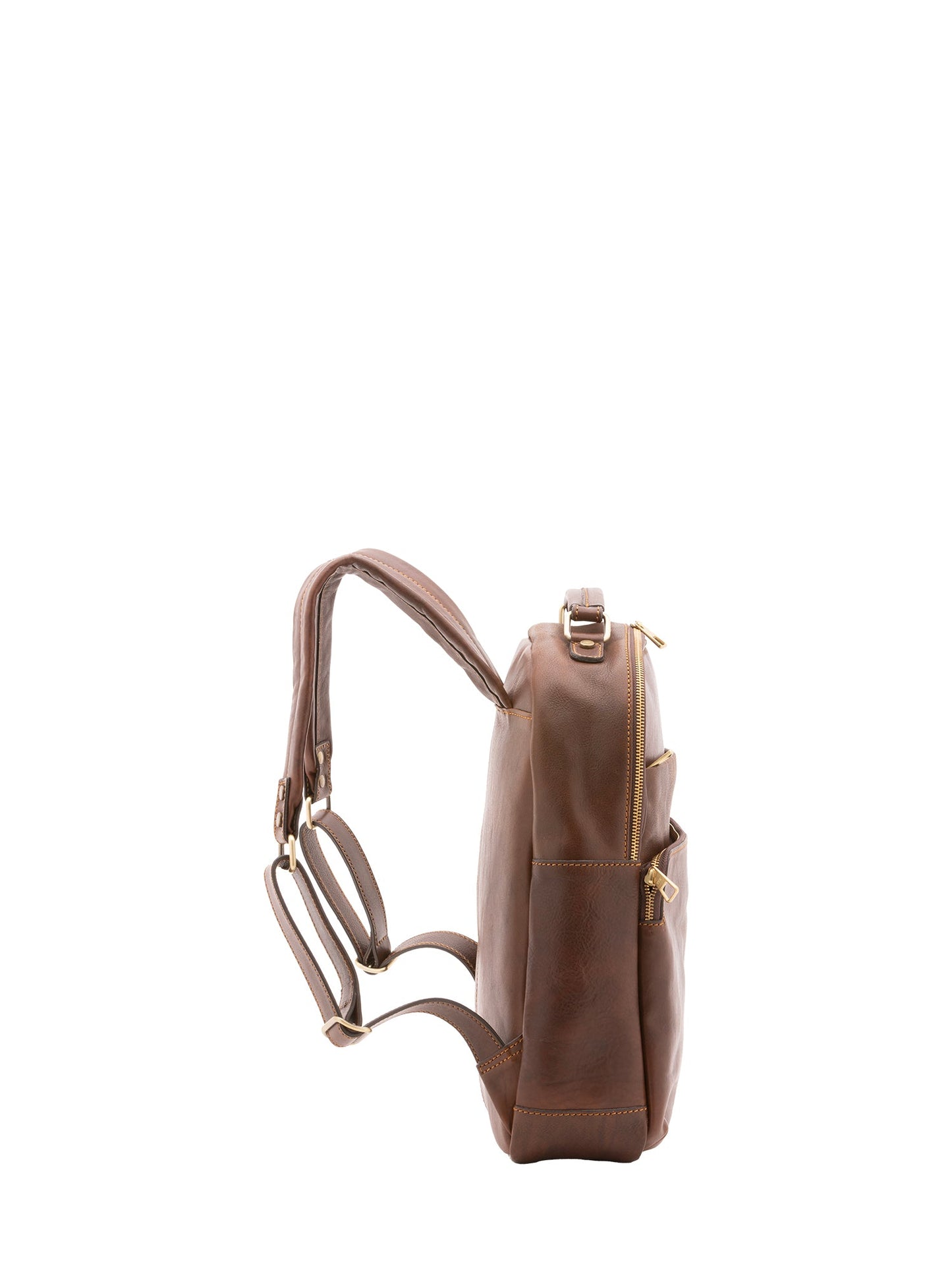Zaino unisex In Vera pelle Made in Italy 39x31x10 cm