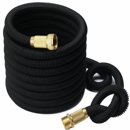 4X Stronger Deluxe Espandibile Flessibile Tubo Dell'acqua Del Tubo Del Giardino 25, 50
