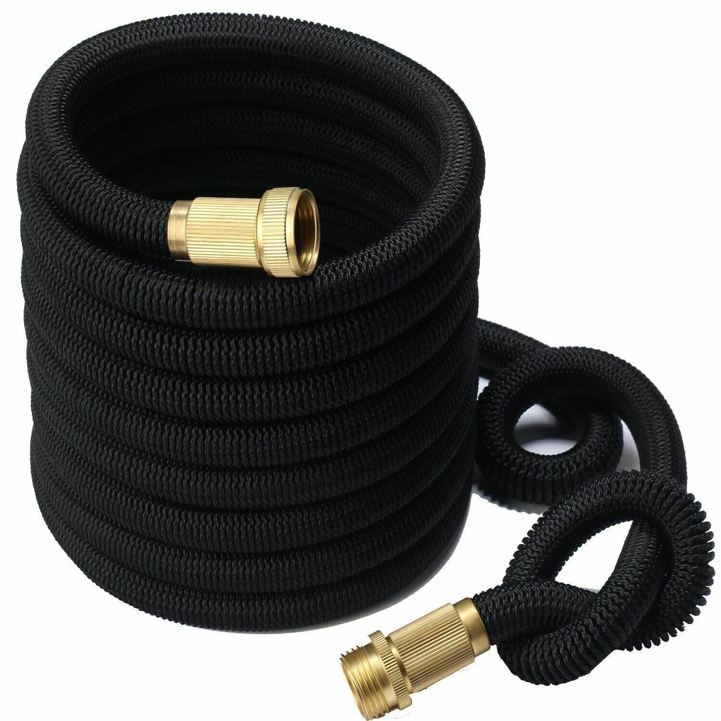 4X Stronger Deluxe Espandibile Flessibile Tubo Dell'acqua Del Tubo Del Giardino 25, 50